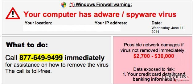 instantanea di Your computer has adware / spyware virus instantanea di Your computer has adware / spyware virus