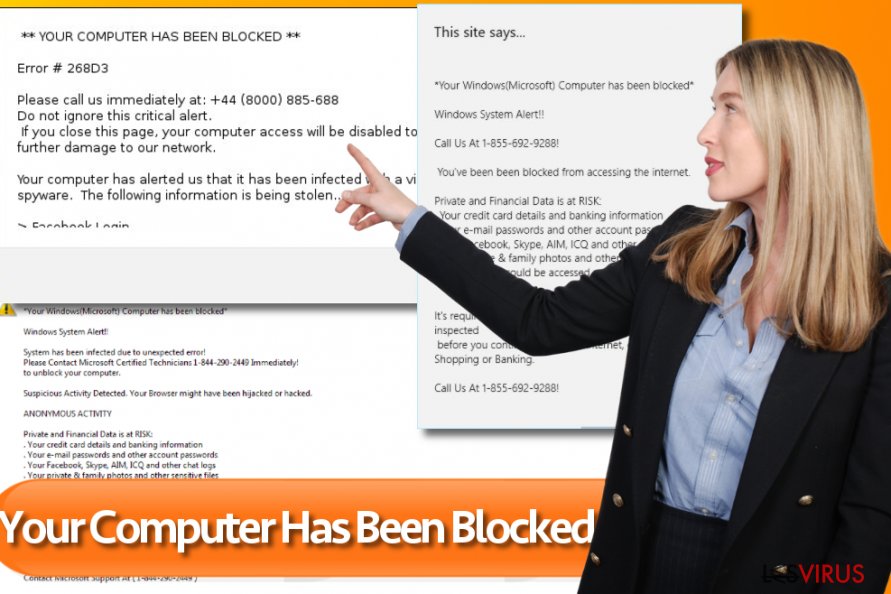 Your computer has been blocked