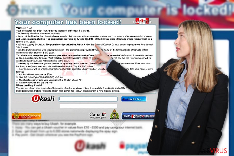 instantanea di Il tuo computer è stato bloccato instantanea di Il tuo computer è stato bloccato