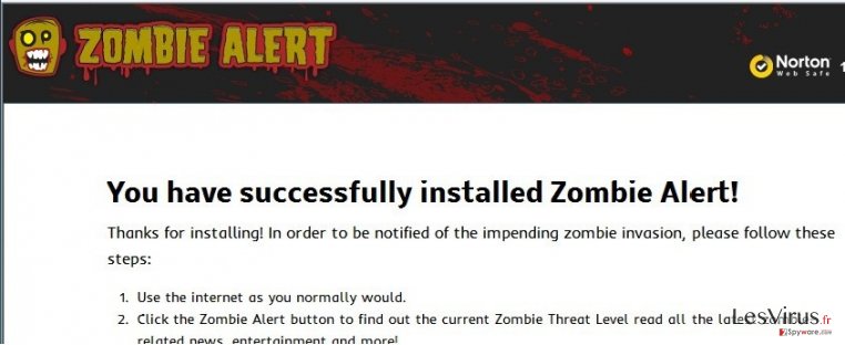 instantanea di Il virus Zombie Alert instantanea di Il virus Zombie Alert